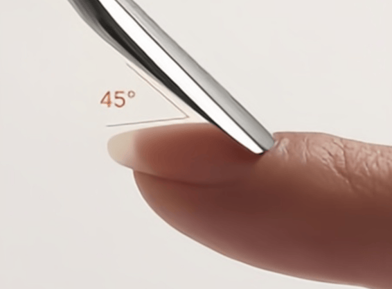 how to use a cuticle nail pusher