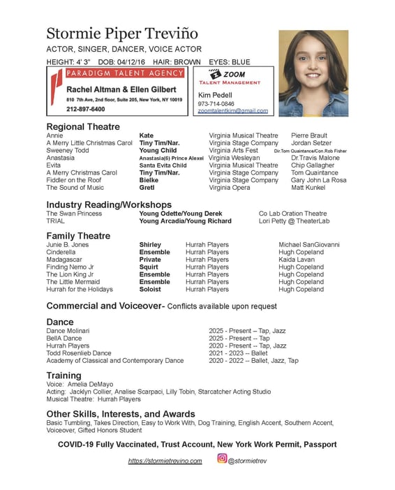 Stormie Trevino Resume