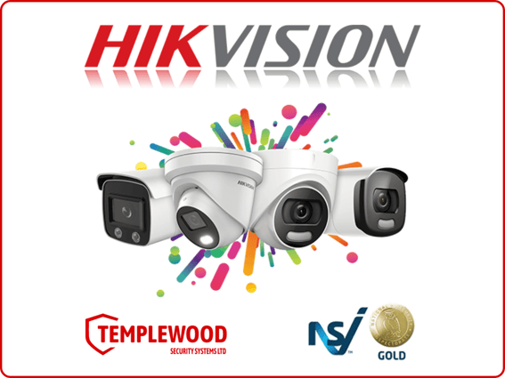 Templewood Security Systems NSI Gold Approved Hikvision CCTV Installers