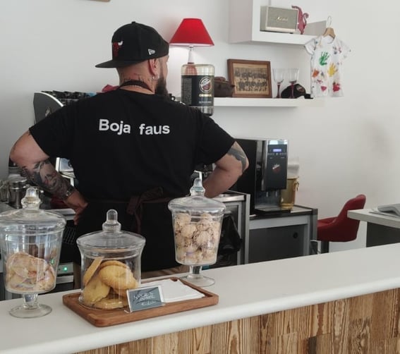 Eros Cavalieri - Proprietario del Bar Camillo Caffè a Santena