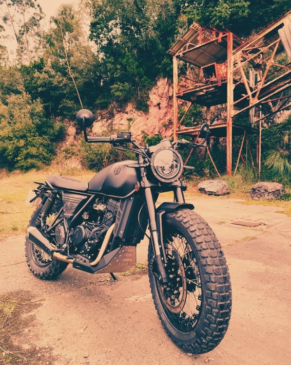 scrambler motorcycle