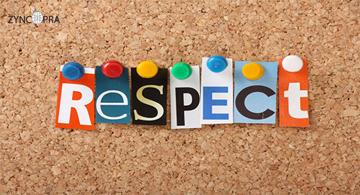 İhracatta net ürün tanımı ve karşılıklı saygıyı temsil eden RESPECT yazısı