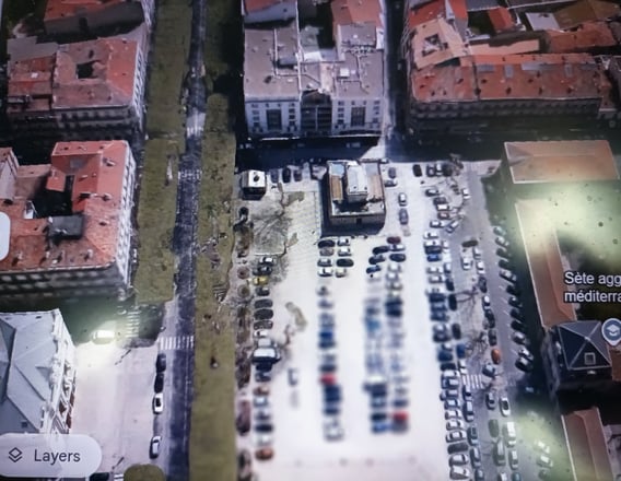 Parking Place Victor Hugo now Place Stalingrad