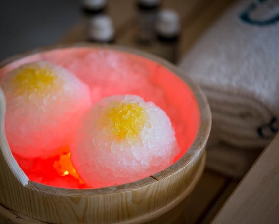 sfere di ghiaccio aufguss