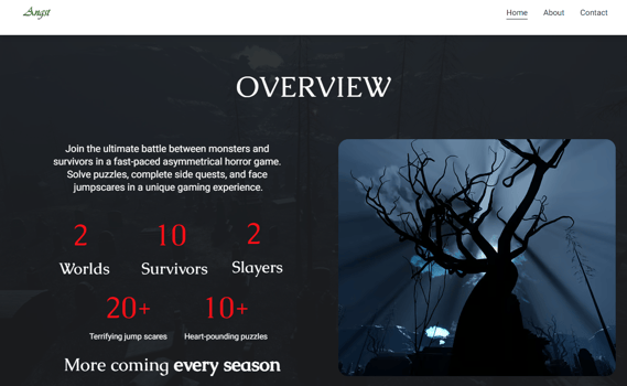 Websites Angst