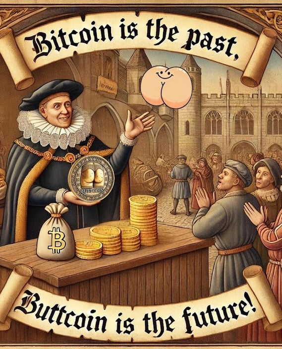 ButtcoinOfficial.com, Buttcoin, $BUTT, Memecoin, Solana