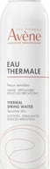 Spray di acqua termale Avène, lenitiva e rinfrescante, ideale per pelli sensibili o irritate.
