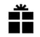 a gift box with a present box on top of it