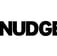 the nudgee nudge logo on a white background