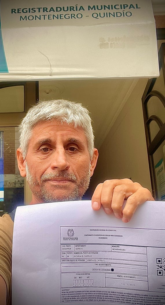 inscripcioin cedula registraduria puesto votacioin