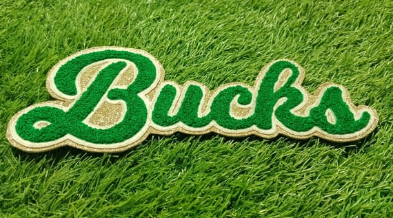 Custom Chenille Patches Glitter Bakcground