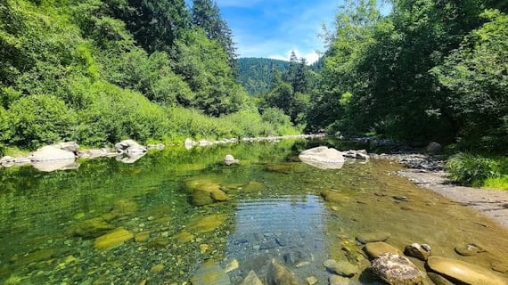 Powers - from cliff diving to relaxing on a sandbar on the Coquille River