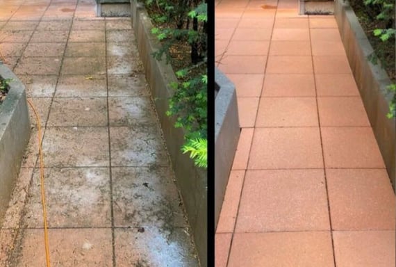 nettoyage de terrasse - nettoyage des exterieurs
