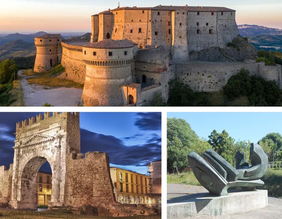 Entroterra Romagnolo, cultura, tradizioni, castelli, monumenti