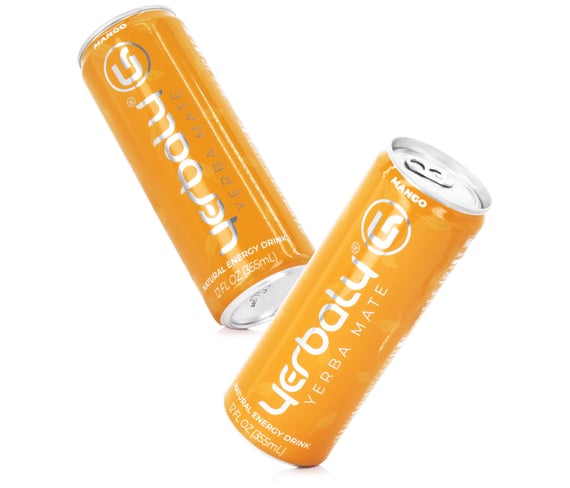 Energy drink can product photo