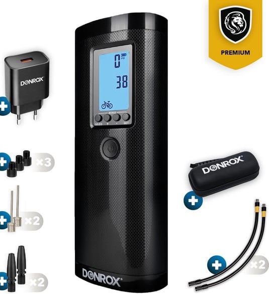 DONROX elektrische fietspomp