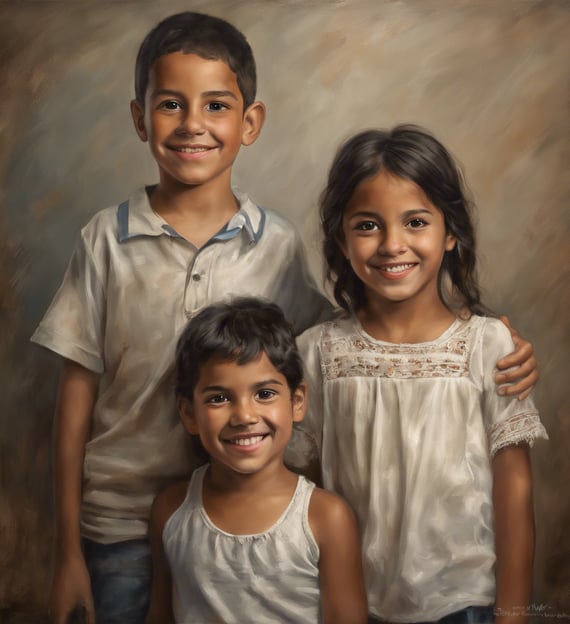 A portrait of a person with a kind and compassionate smile