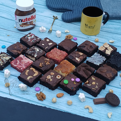 assorted brownies