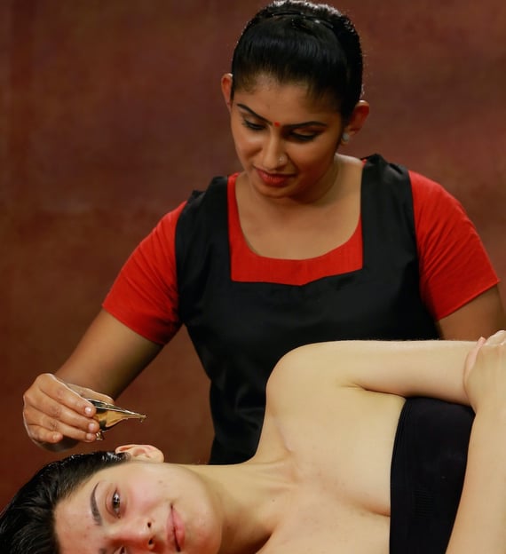 Karnapoorana is an Ayurvedic treatment suggested for a wide range of ear-related and cranial issues.