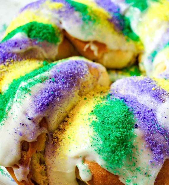 New Orleans King Cake