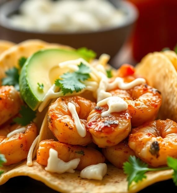 Cajun Shrimp Tacos