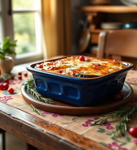 Moussaka (Greek Eggplant Casserole)