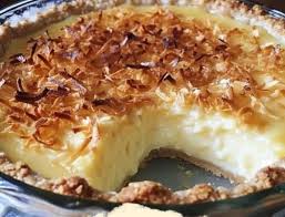 Coconut Custard Pie