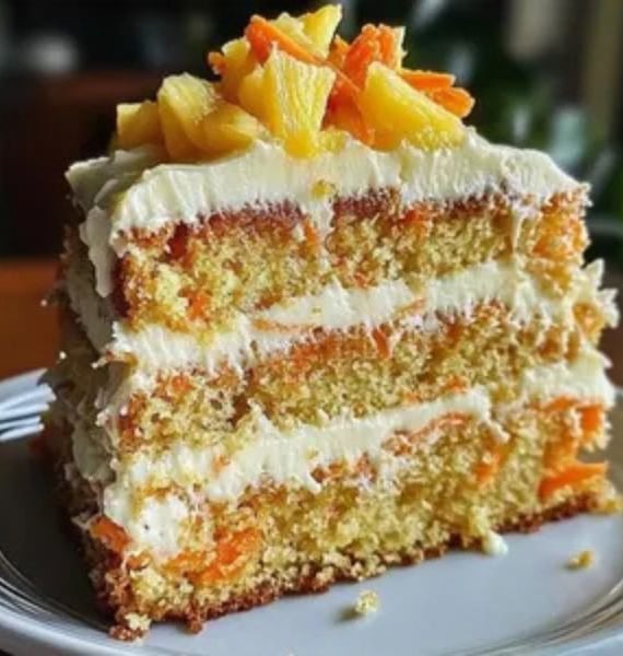 Hawaiian Carrot-Pineapple Cake