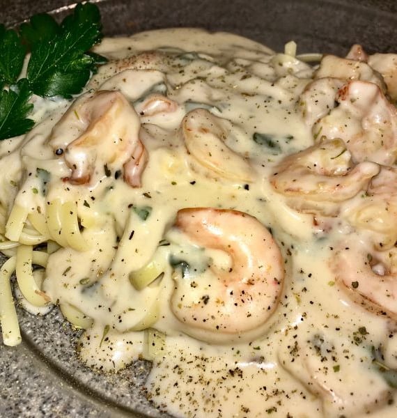 Shrimp Alfredo