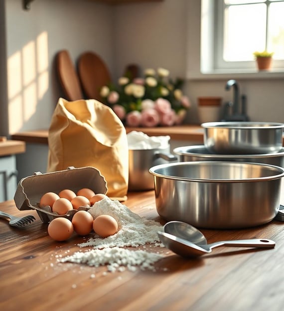 Wedding Cake Baking essentials