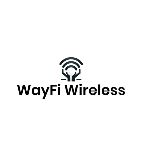 a logo for a wireless device with a wireless device