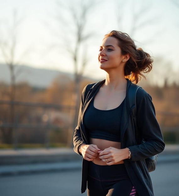 woman walking