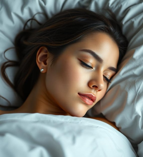 woman sleeping