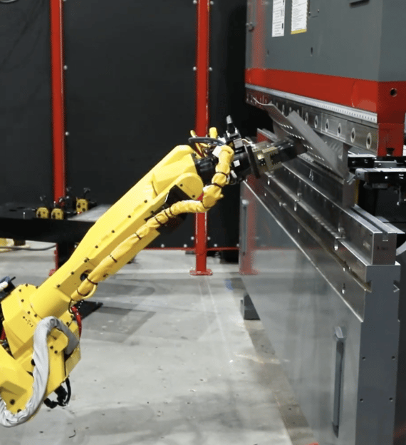 robotic press brake tending