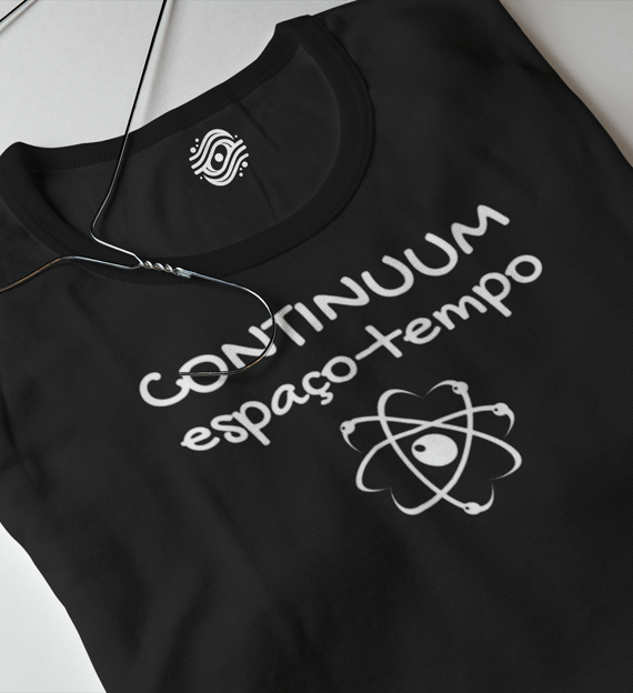 Camiseta CONTINUUM espaço-tempo