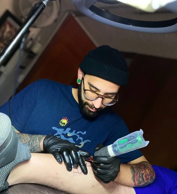 This is a picture of Flow Kappa Tattooing