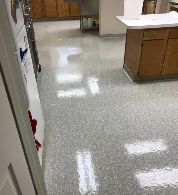 VCT Stripping and Waxing in Ormond Beach, Florida