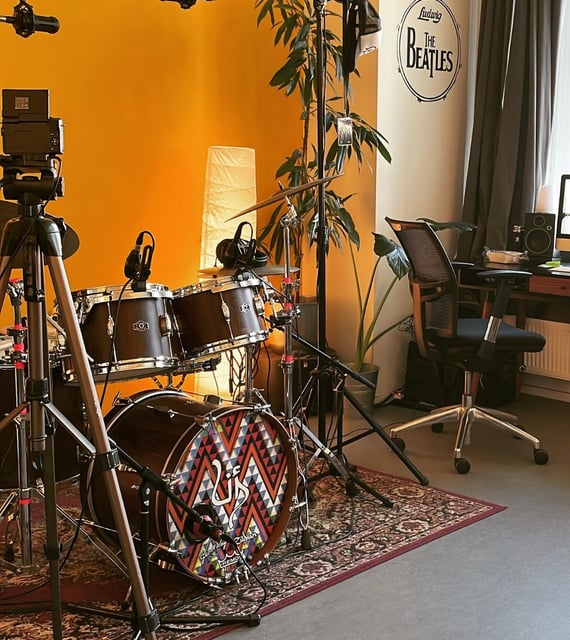 Professionele online drumlessen bij Drumschool Stefan van de Brug