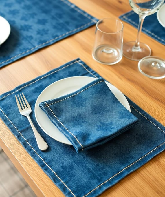 Denim Place Mats