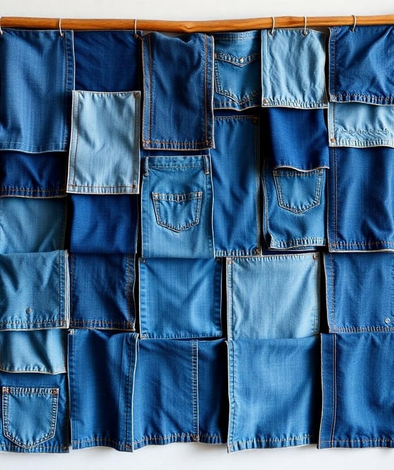 Denim Wall Art