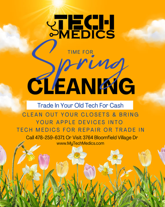 Tech Medics Trade In iPhone Repair Macon Ga Spring Promo 