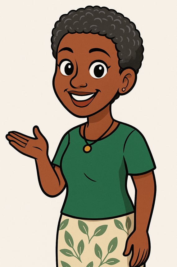 follow up Dr. Cobb Cartoon lady