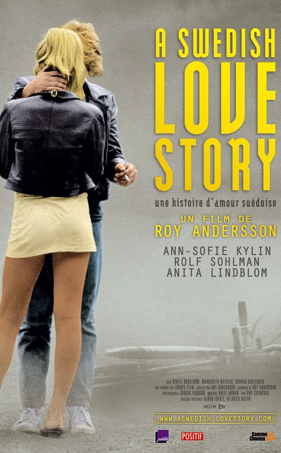 Poster for A Swedish Love Story screening hosted by Auckland International Film Club.