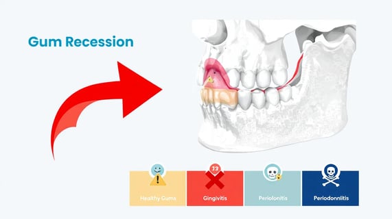receding gums