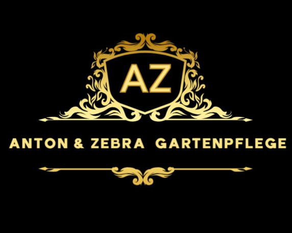 Anton und Zebra Gartenpflege logo
