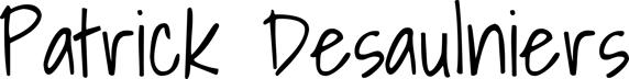 Patrick Desaulniers Resume logo