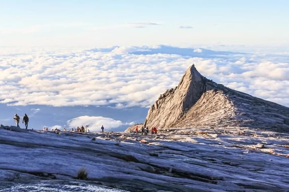 Mount Kinabalu, the summit