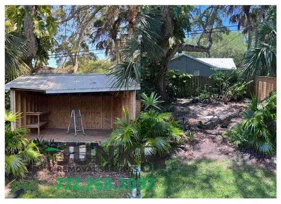 shed removal in Vero Beach Florida