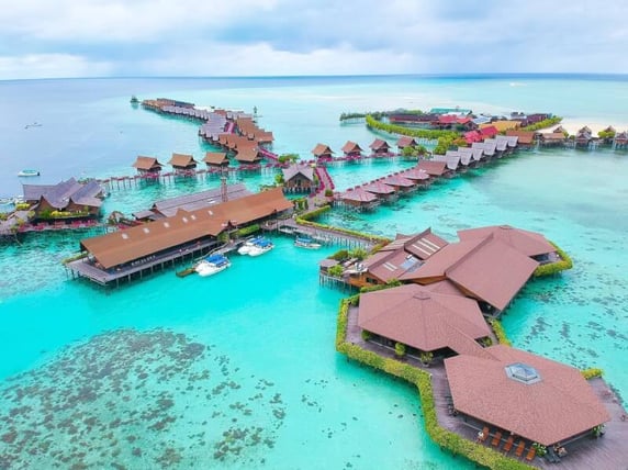 Kapalai, a luxury retreat