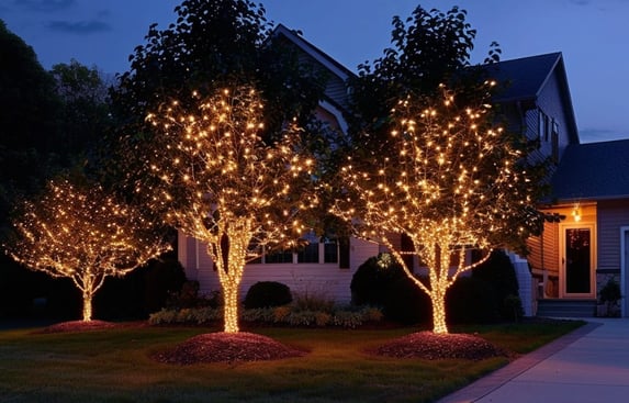 Christmas Light Decoration For Trees